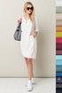 Image 8 of Linen tunic dress made with high quality linen fabric Mala from Baltic Linen